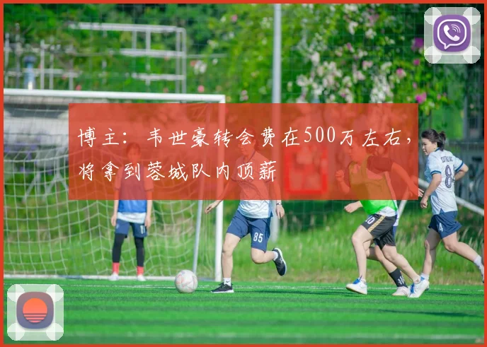 博主：韦世豪转会费在500万左右，将拿到蓉城队内顶薪
